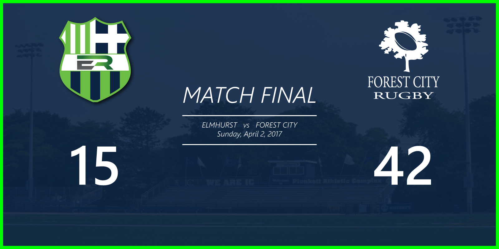 Match vs Forest City